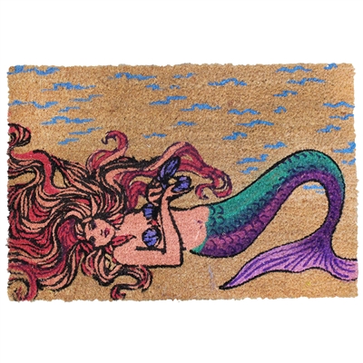 Siren Mermaid Door Mat