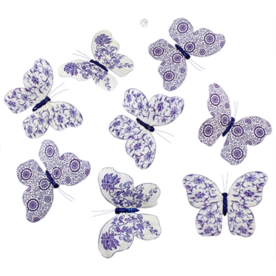 ADS.Purple Fantasy Butterfly Garland