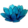 Blue Lotus Capiz Shell Tea Light Holder