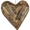 Folk Craft Wood Cut Heart