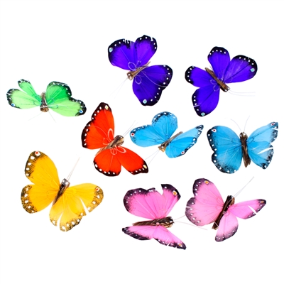 Multi-Color Butterfly Garland