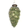 Pinecone Glass Ornament
