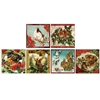 Holiday Friends Square Matchboxes 60Pack