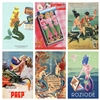 Vintage Ad Mermaids Mini Matchbox