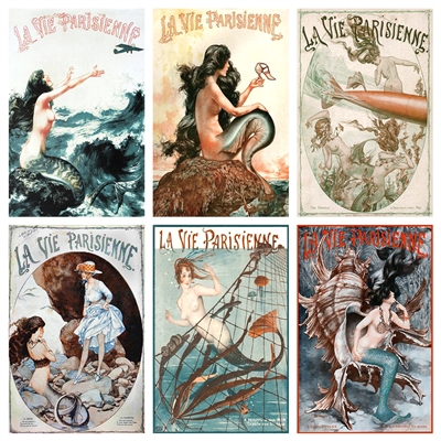 La Vie Parisienne Mermaid Mini Matchbox