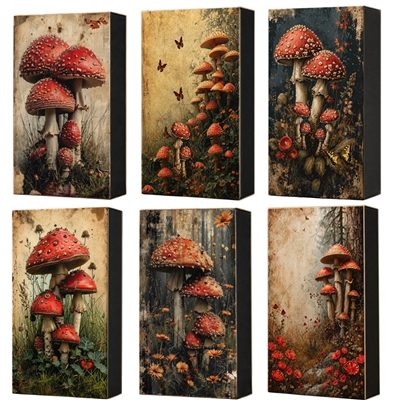 Mushroom Forest Matchbox