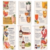 Vintage Cocktails Large Matchboxes