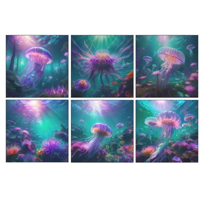 Mermaid Jellie Garden Matchbox