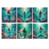Mermaid Nirvana Square Matchbox