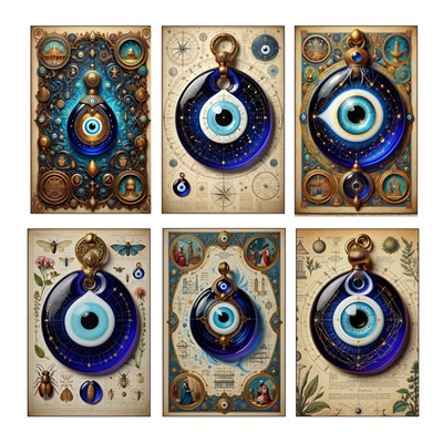 Protection Eye Mini Matchbox