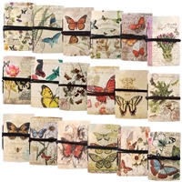 Vintage Butterfly Mini Tie Journal