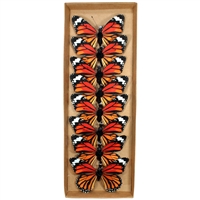 Monarch Fantasy Paper Butterfly Clips