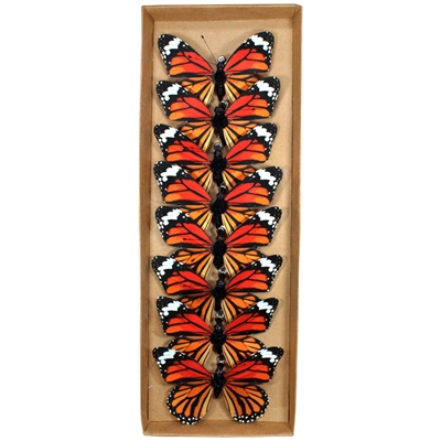 Monarch Fantasy Paper Butterfly Clips