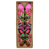 Forest Meadow Paper Butterfly Clips