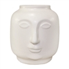Mod Face Ceramic Vase
