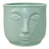 Mod Face Ceramic Vase