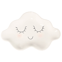 Smiley Cloud Ceramic Tray