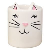 Pinkly Mini Cat Ceramic Pot