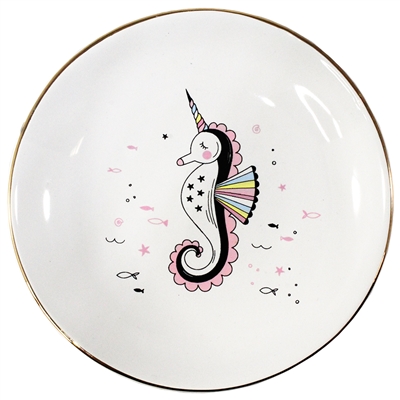 Uni-Seahorse Unicorn Dish
