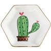 Potted Cactus Heart Tray
