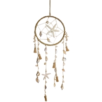 Dream catcher with shells