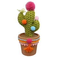 Saguaro Crochet Cactus in Pot