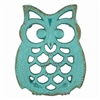 Blue Owl Iron Trivet