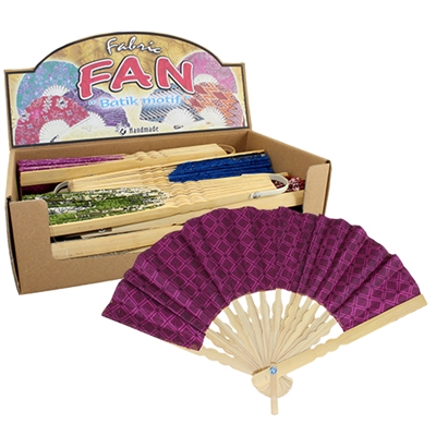 Batikki Fabric Fan