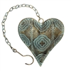 Ashia Metal Heart Decor Gold on Sage
