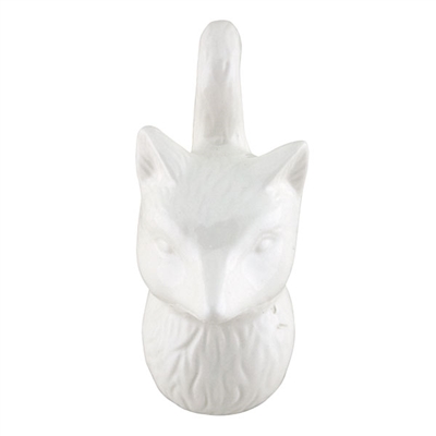 Fox Wall Hook Ceramic