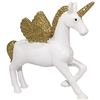 Standing Unicorn Ornament Glitter