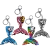 Sequin Mermaid Tail Key Chain & Clip