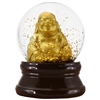 Golden Buddha Glitter Snow Globe