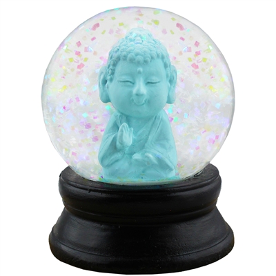 Baby Buddha Snow Globe Mini