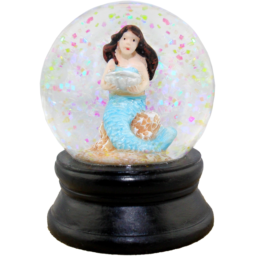 Mini Mermaid Snow Globe 1 Random Supplied 
