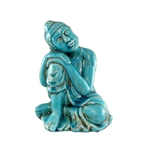 Resting Buddha Blue