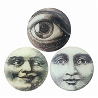 Moon Face & Eye Glass Trays