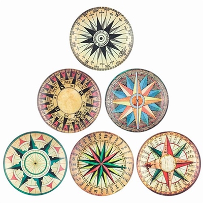 Glass Compass Tray