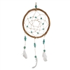 Branch Dream Catcher Natural Beads w/Feathers