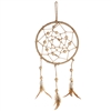 *Dream Catcher Wood Beads w/Feathers