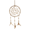 *Dream Catcher Wood Beads w/Feathers