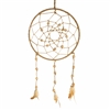 Dream Catcher Jute Natural Beads & Feathers