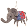 Elfred Elephant Felted Woolie Friend