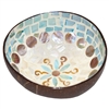 Nirvana Mosaic Inlay Coconut Shell Bowl