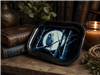 Barn Owl Moon Flat Metal Tray