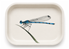 Blue Damselfly Metal Tray