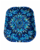 Blue Mandala Metal Tray
