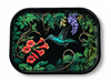 Hummingbird Vines  Metal Tray