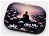 Lotus Field Buddha Metal Tray