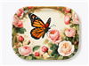 Monarch Roses Metal Tray
